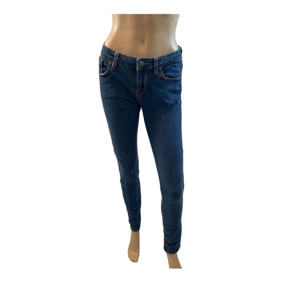Vigoss Studio  Women’s Blue “The Jagger” Skinny Jeans, Sz. 5/6 or 28 - Picture 2 of 11